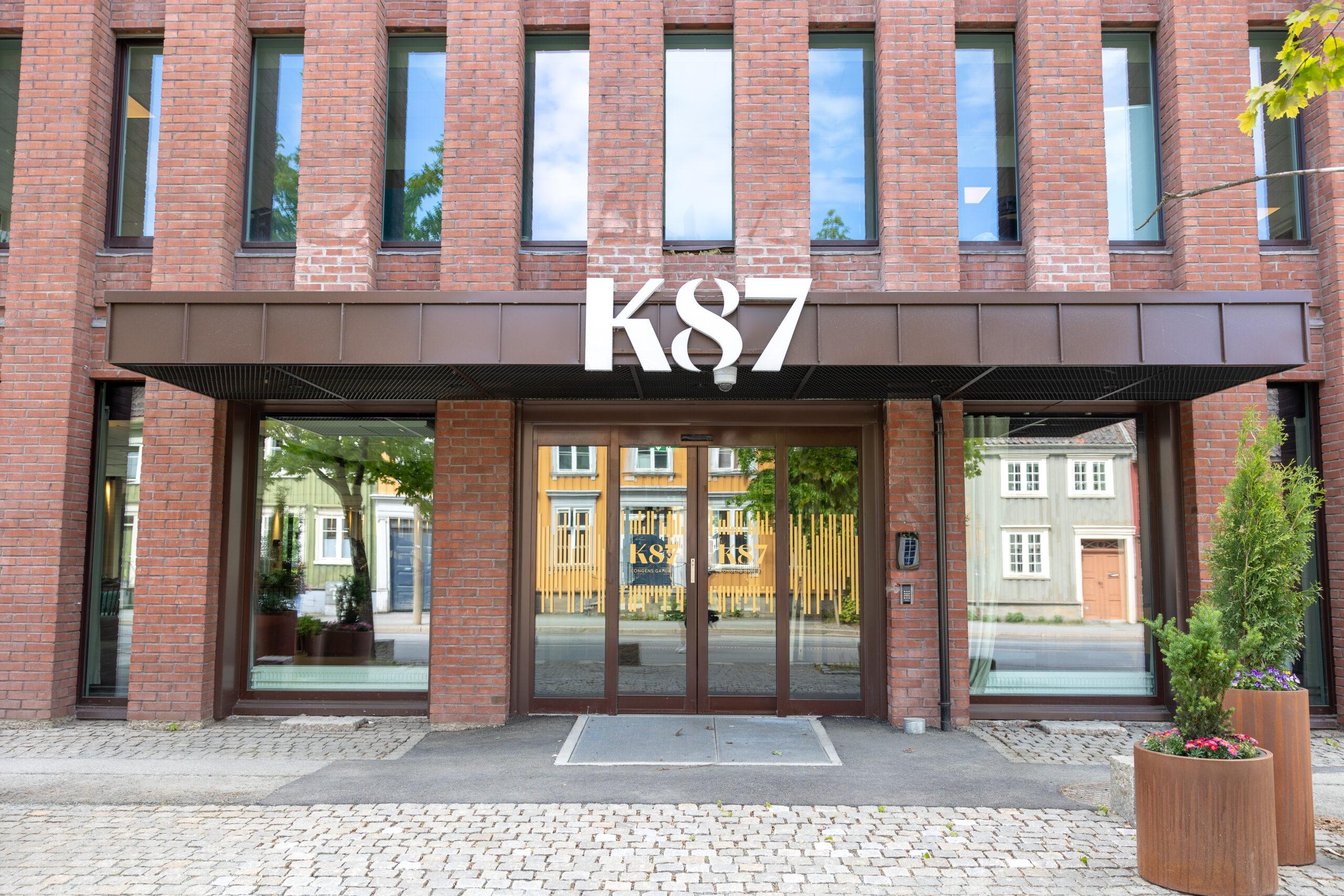 Kongens gate 87 inngangsparti