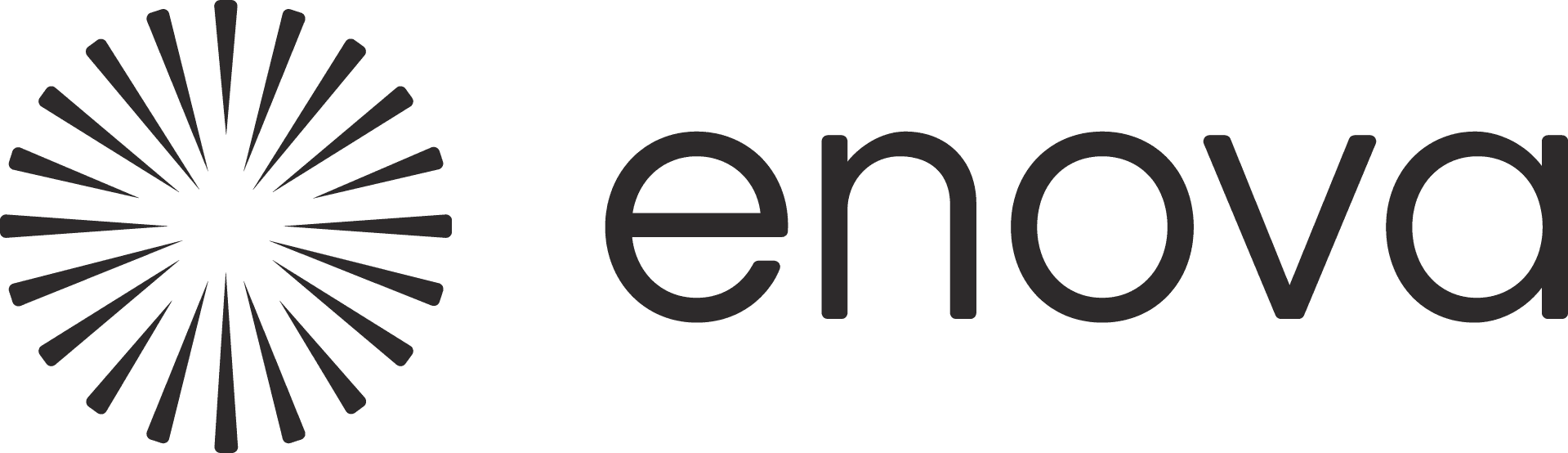 Enova logo sort rgb